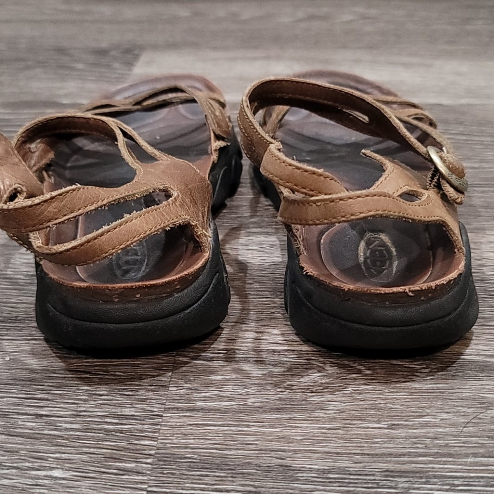 Keen Brown Strappy Sandals - Picture 6 of 13